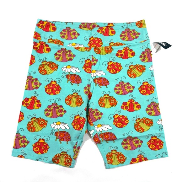 New ModCloth x Marisol Muro City Cyclist Bike Shorts Blue Ladybugs - Picture 2 of 7